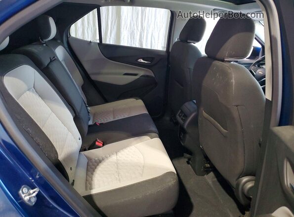 2GNAXLEX9K6104401 2019 CHEVROLET EQUINOX Blue უკანა სალონის ხედი