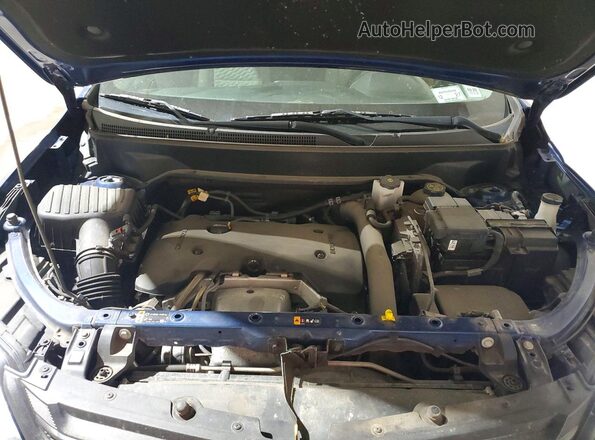 2GNAXLEX9K6104401 2019 CHEVROLET EQUINOX Blue ძრავის განყოფილების ხედი