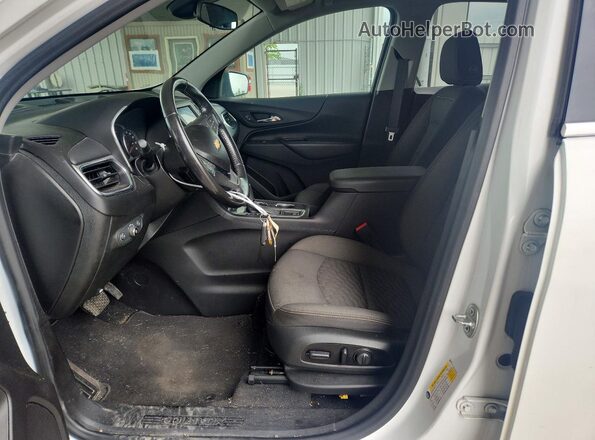 2GNAXLEX9L6182338 2020 CHEVROLET EQUINOX White წინა სალონის ხედი