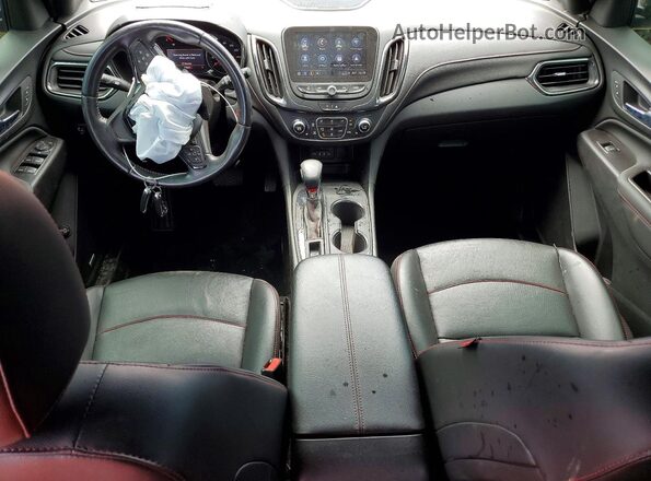 2GNAXMEV0N6142527 2022 CHEVROLET EQUINOX Red წინა პანელის ხედი