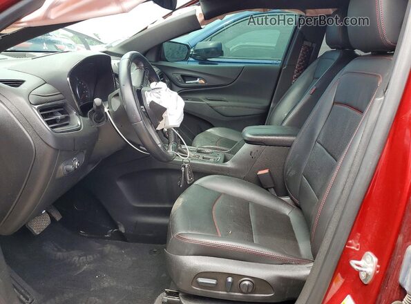 2GNAXMEV0N6142527 2022 CHEVROLET EQUINOX Red წინა სალონის ხედი