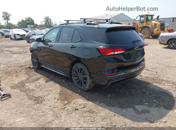 2GNAXMEV3N6103768 2022 CHEVROLET EQUINOX Black Trasero izquierdo