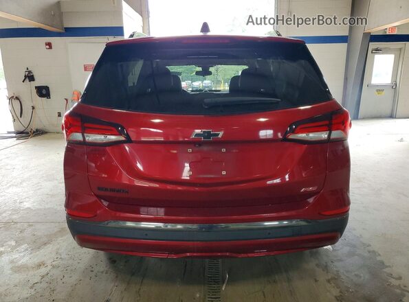 2GNAXMEV3N6142182 2022 CHEVROLET EQUINOX Red Vista trasera