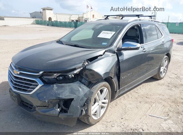 2GNAXMEV5J6135745 2018 CHEVROLET EQUINOX Серый Передняя левая четверть