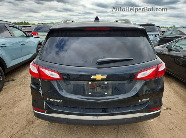 2GNAXMEV5J6243072 2018 CHEVROLET EQUINOX Black Rear view