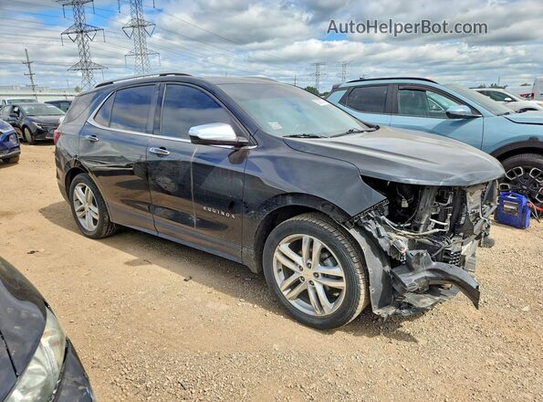 2GNAXMEV5J6243072 2018 CHEVROLET EQUINOX Black Front right