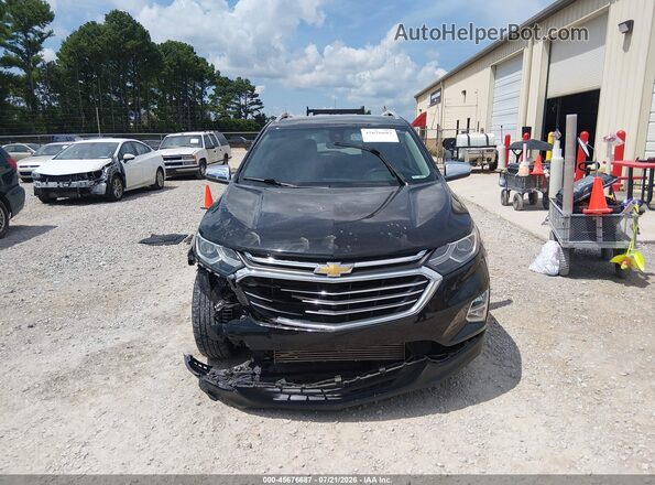 2GNAXMEV8J6334787 2018 CHEVROLET EQUINOX Black Սարքավորումների վահանակի տեսք