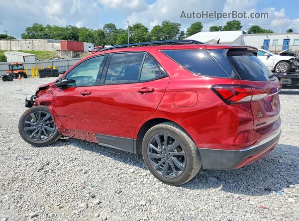 2GNAXMEV9N6117383 2022 CHEVROLET EQUINOX Red Задня ліва чверть