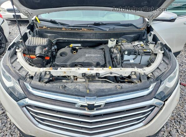 2GNAXMEVXJ6285558 2018 CHEVROLET EQUINOX White Widok wnętrza z tyłu