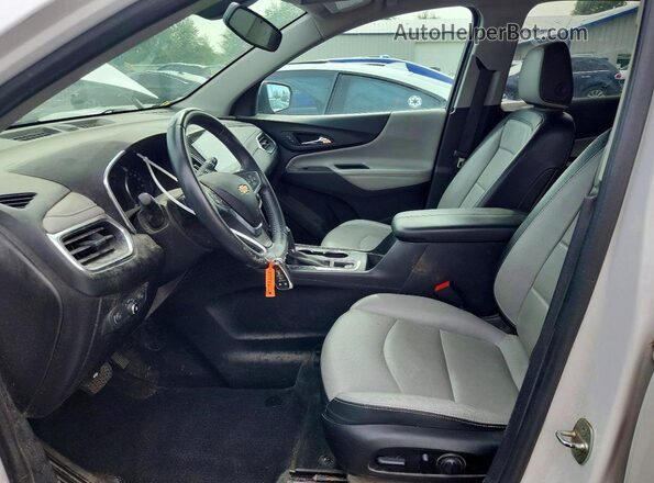 2GNAXMEVXJ6285558 2018 CHEVROLET EQUINOX White Widok wnętrza z przodu