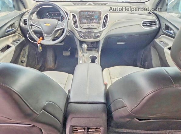 2GNAXMEVXJ6285558 2018 CHEVROLET EQUINOX White Widok deski rozdzielczej