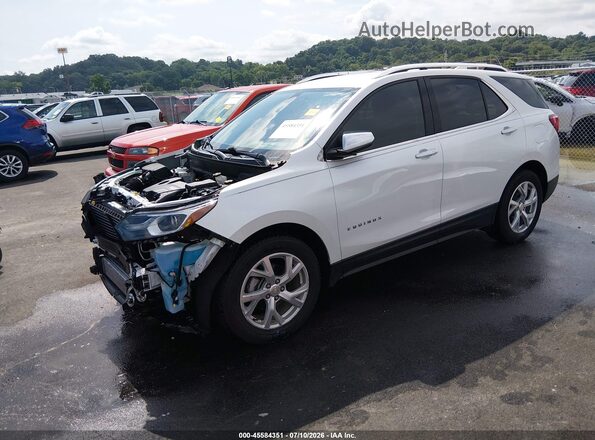 2GNAXNEV2K6202809 2019 CHEVROLET EQUINOX White Vista tres cuartos delantera izquierda