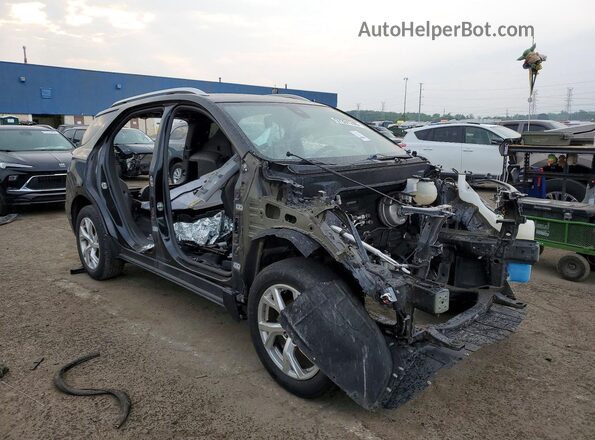 2GNAXNEV2K6237933 2019 CHEVROLET EQUINOX Черный Передняя правая четверть