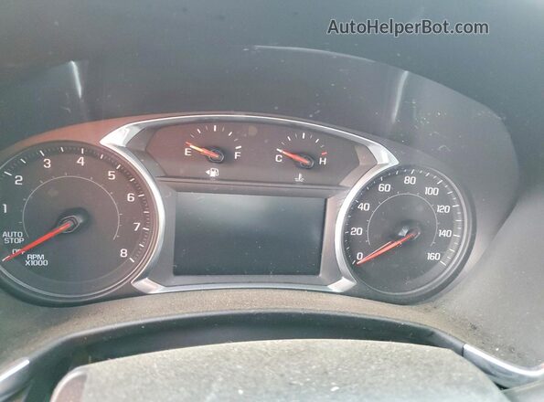2GNAXNEV2K6237933 2019 CHEVROLET EQUINOX Черный Вид щитка приборов