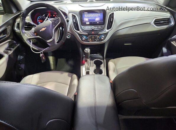 2GNAXNEV4L6165215 2020 CHEVROLET EQUINOX Charcoal Вид панелі приладів