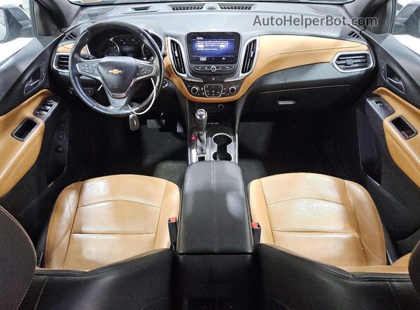 2GNAXNEV8L6157442 2020 CHEVROLET EQUINOX Gray Dashboard view