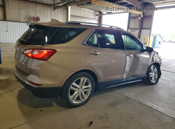 2GNAXNEX4J6160885 2018 CHEVROLET EQUINOX Gold Rear right
