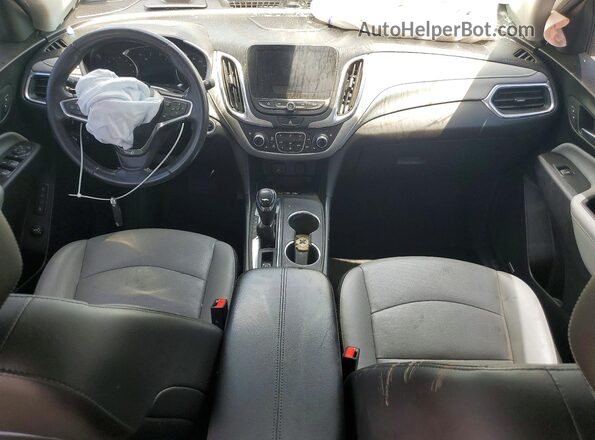2GNAXNEX5J6157364 2018 CHEVROLET EQUINOX Белый Вид панели приборов