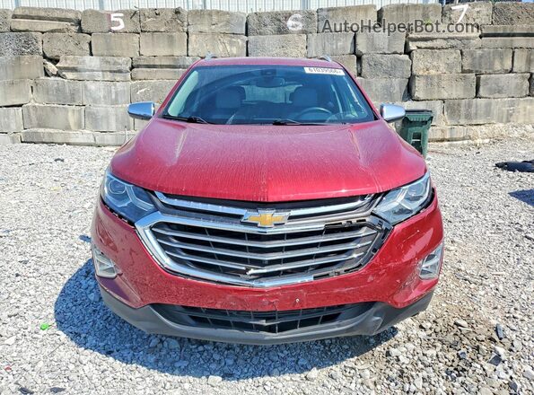 2GNAXNEX6J6251544 2018 CHEVROLET EQUINOX Red Դիմացի տեսք