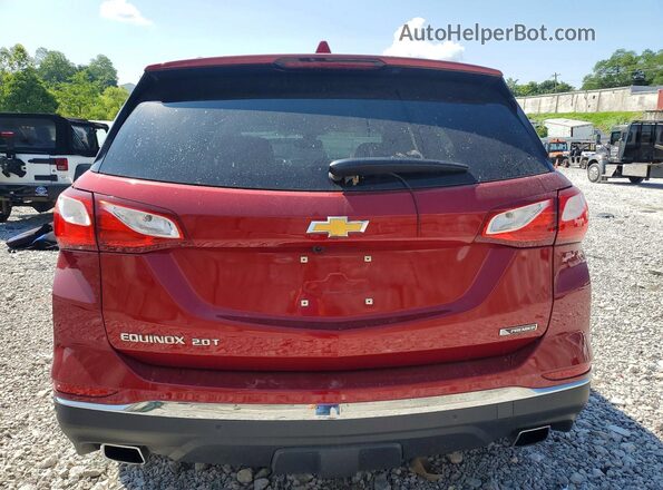 2GNAXNEX6J6251544 2018 CHEVROLET EQUINOX Red Հետևի տեսք