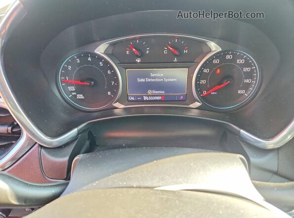 2GNAXPEX0K6233893 2019 CHEVROLET EQUINOX Red Սարքավորումների վահանակի տեսք
