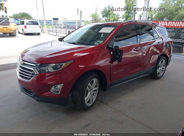 2GNAXPEX1K6241002 2019 CHEVROLET EQUINOX Red Front left