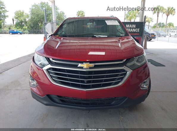 2GNAXPEX1K6241002 2019 CHEVROLET EQUINOX Red Instrument cluster view