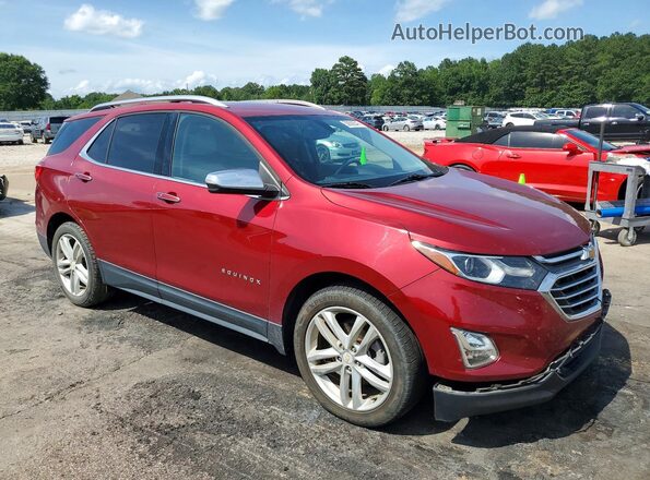 2GNAXPEX2K6232292 2019 CHEVROLET EQUINOX Red Передня права чверть