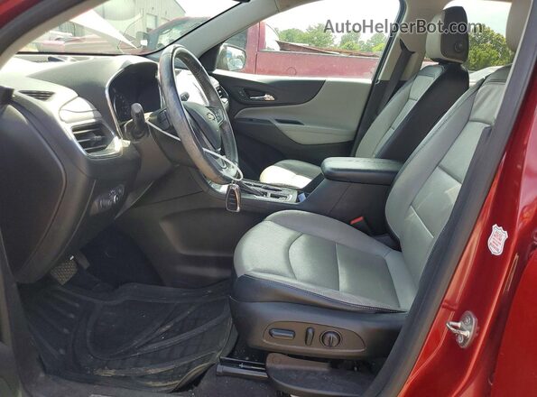 2GNAXPEX2K6232292 2019 CHEVROLET EQUINOX Red Вид салону спереду