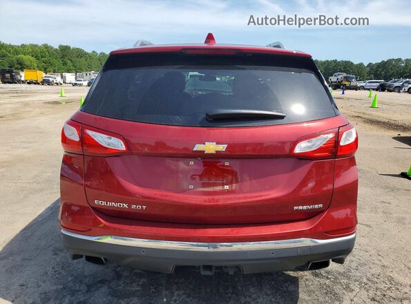 2GNAXPEX2K6232292 2019 CHEVROLET EQUINOX Red Вид ззаду