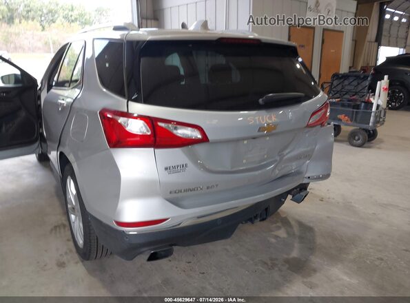 2GNAXPEX5K6163954 2019 CHEVROLET EQUINOX Silver Widok z przodu