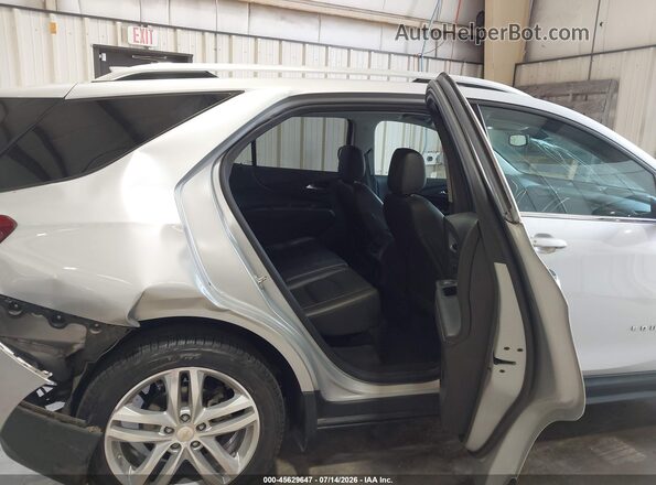 2GNAXPEX5K6163954 2019 CHEVROLET EQUINOX Silver Widok naklejki z numerem VIN