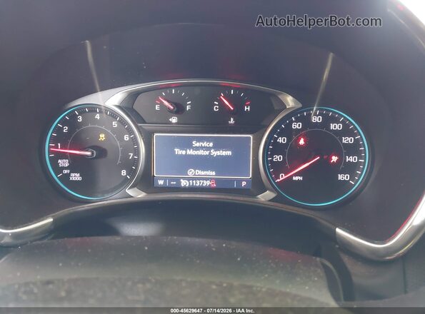 2GNAXPEX5K6163954 2019 CHEVROLET EQUINOX Silver Widok tylnych siedzeń