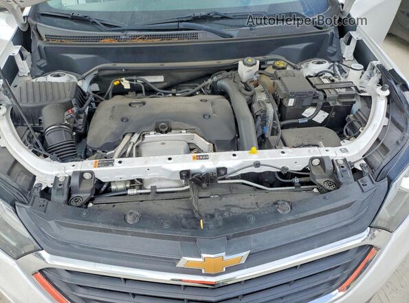 2GNAXPEX5K6165686 2019 CHEVROLET EQUINOX White Vista del compartimento del motor
