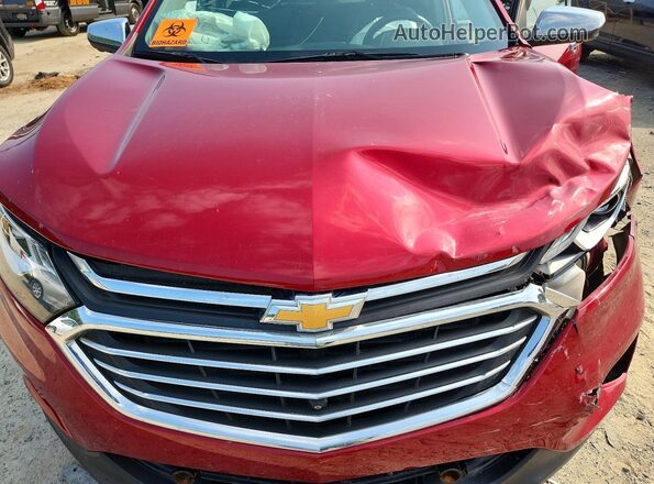 2GNAXPEX5K6171679 2019 CHEVROLET EQUINOX Red ძრავის განყოფილების ხედი