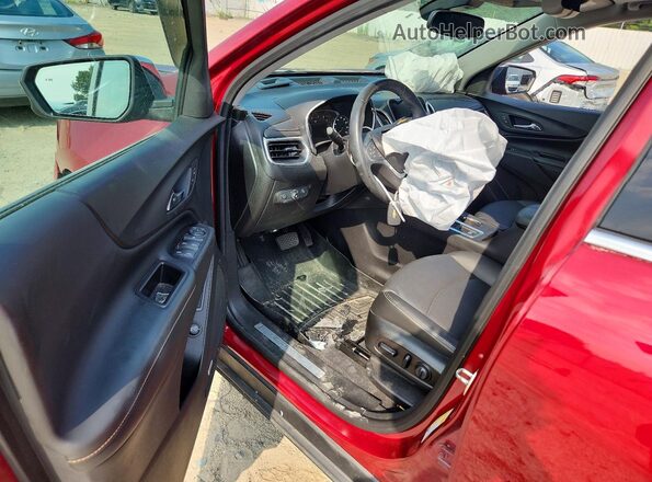 2GNAXPEX5K6171679 2019 CHEVROLET EQUINOX Red წინა პანელის ხედი