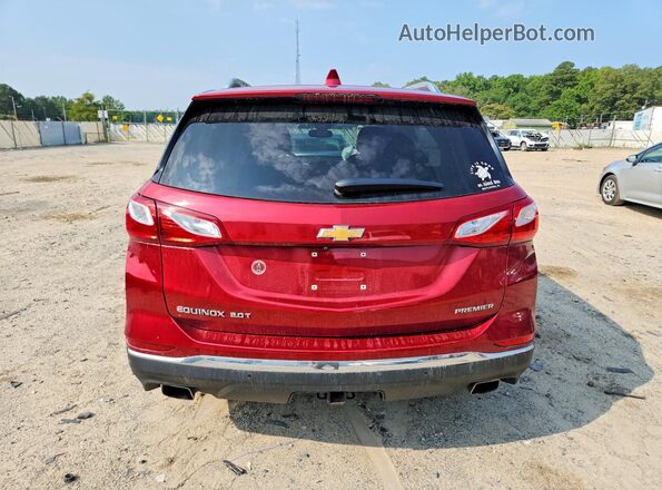 2GNAXPEX5K6171679 2019 CHEVROLET EQUINOX Red უკანა ხედი
