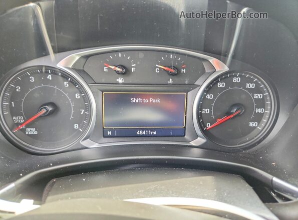 2GNAXPEX6L6215707 2020 CHEVROLET EQUINOX Purple Widok zestawu wskaźników