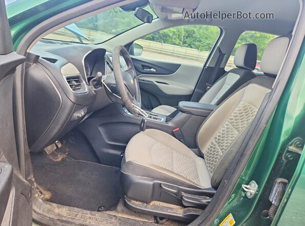 2GNAXREV0J6163661 2018 CHEVROLET EQUINOX Green Front interior view