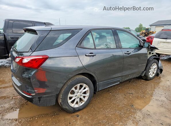 2GNAXREV3J6287374 2018 CHEVROLET EQUINOX Gray Trasero derecho