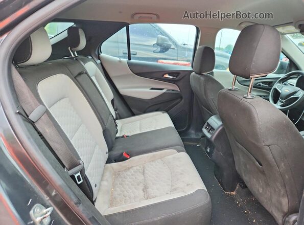 2GNAXREV3J6287374 2018 CHEVROLET EQUINOX Gray Vista interior trasera