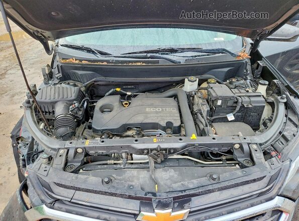 2GNAXREV3J6287374 2018 CHEVROLET EQUINOX Gray Vista del compartimento del motor