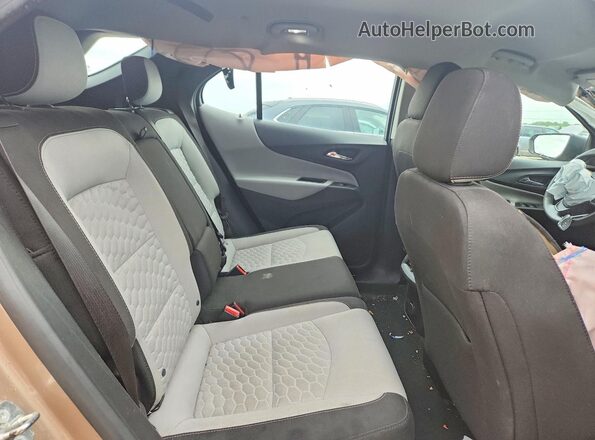 2GNAXREV6J6180206 2018 CHEVROLET EQUINOX Tan Widok tylnych siedzeń