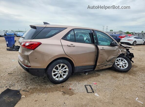 2GNAXREV6J6180206 2018 CHEVROLET EQUINOX Tan Tył prawy