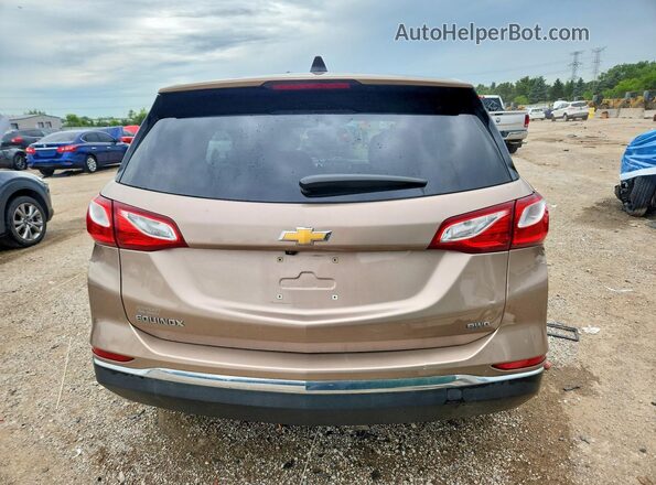 2GNAXREV6J6180206 2018 CHEVROLET EQUINOX Tan Widok z tyłu