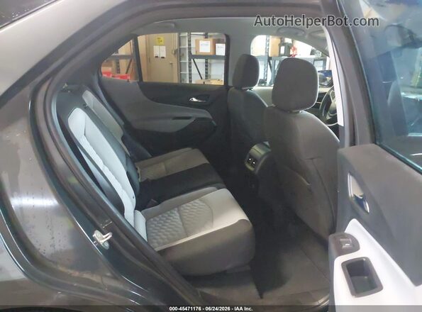 2GNAXREV7J6288799 2018 CHEVROLET EQUINOX Gray Vista de la etiqueta del VIN