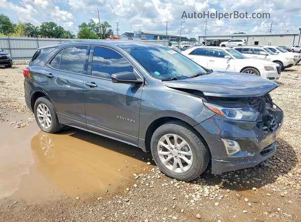 2GNAXREVXJ6157267 2018 CHEVROLET EQUINOX Gray Передня права чверть