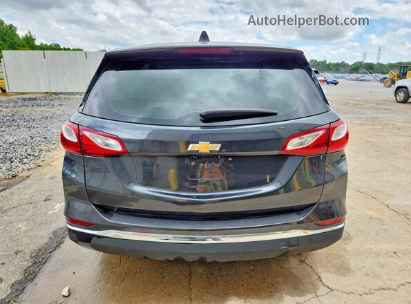 2GNAXREVXJ6301979 2018 CHEVROLET EQUINOX Charcoal Հետևի տեսք