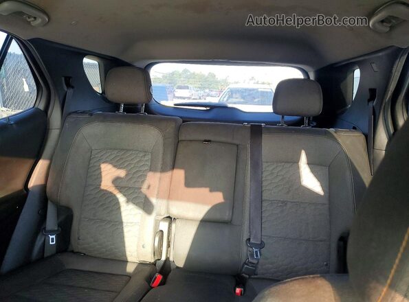 2GNAXSEV0J6209447 2018 CHEVROLET EQUINOX Gray უკანა სავარძლების ხედი