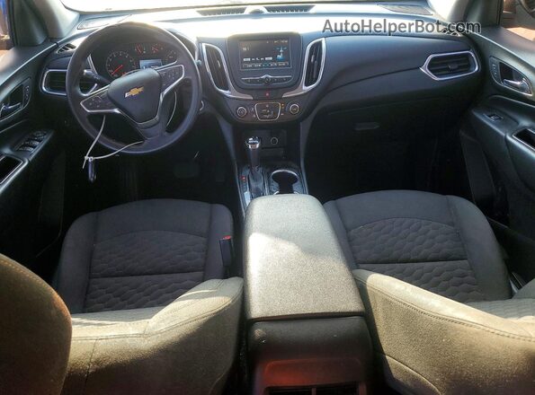 2GNAXSEV0J6209447 2018 CHEVROLET EQUINOX Gray წინა პანელის ხედი